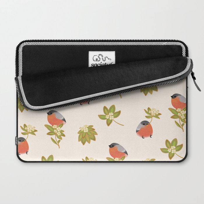 Eurasian bullfinch 2 Laptop Sleeve Gallery Image 2