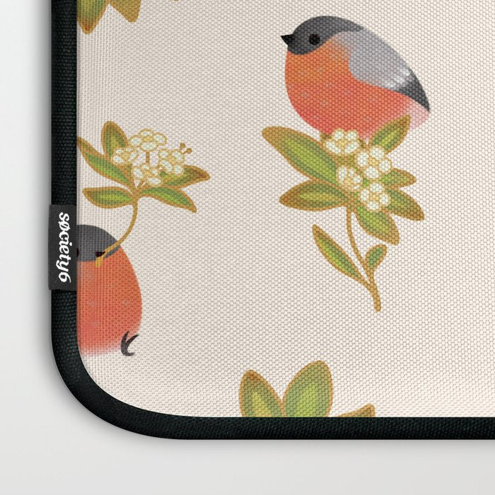 Eurasian bullfinch 2 Laptop Sleeve Gallery Image 3
