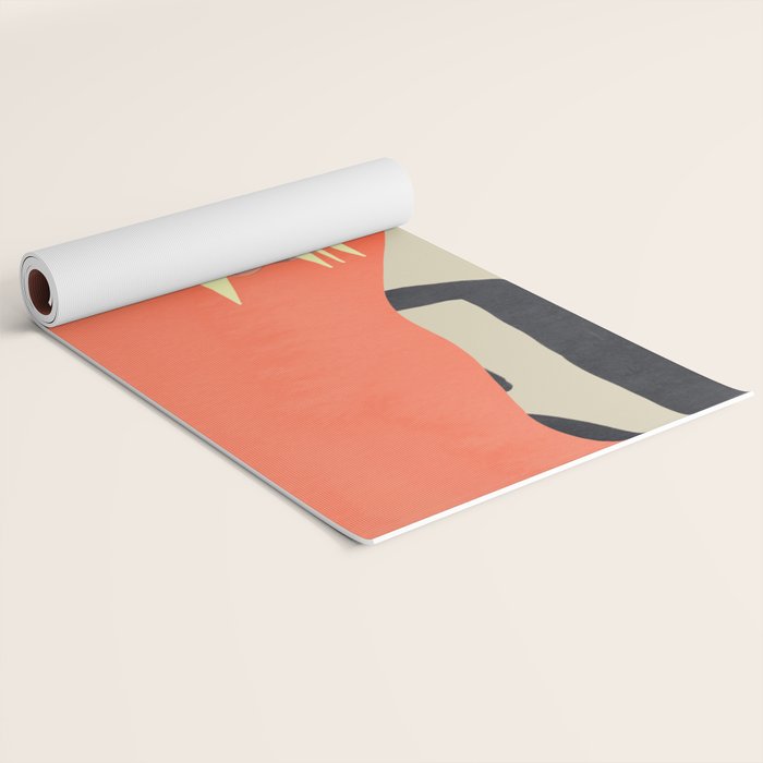 Girl Portrait 25 Yoga Mat Gallery Image 2