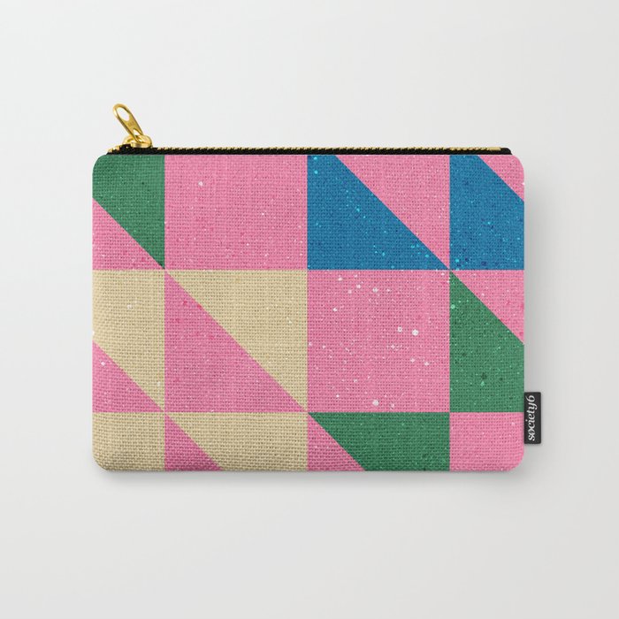 Funky Geometry Carry All Pouch Gallery Image 1
