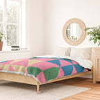 Funky Geometry Duvet Cover Gallery Image 2