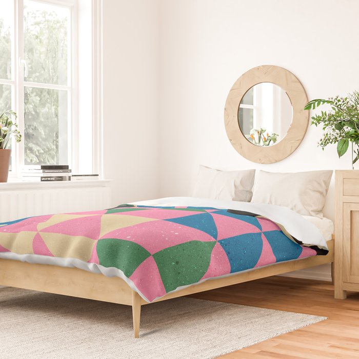 Funky Geometry Duvet Cover Gallery Image 2