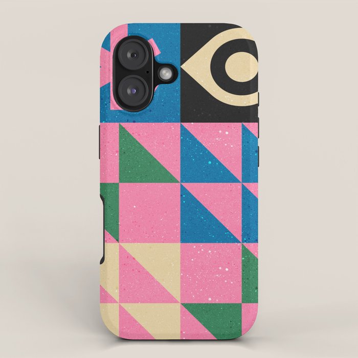 Funky Geometry iPhone Case Gallery Image 1