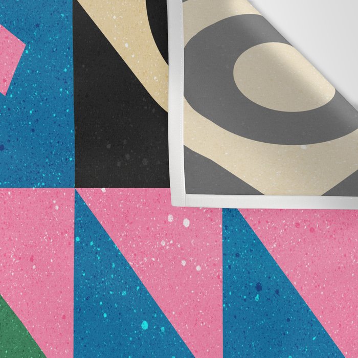 Funky Geometry Wall Tapestry Gallery Image 3