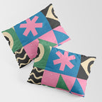 Funky Geometry Pillow Sham Gallery Image 3