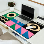 Funky Geometry Desk Mat Gallery Image 2