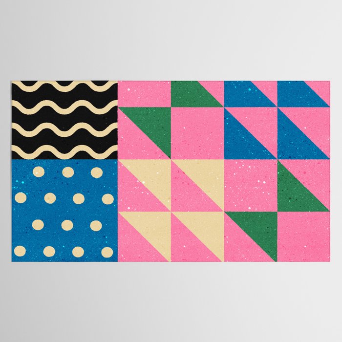 Funky Geometry Tablecloth Gallery Image 2