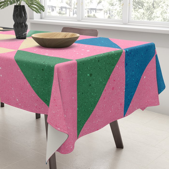 Funky Geometry Tablecloth Gallery Image 3