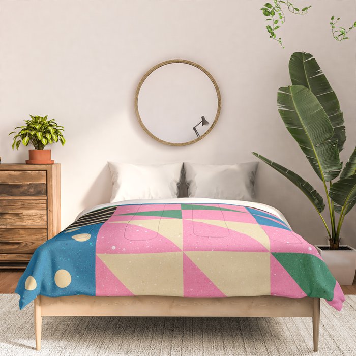 Funky Geometry Comforter Gallery Image 3