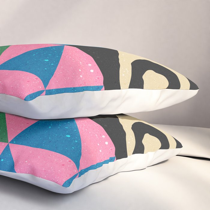 Funky Geometry Pillow Sham Gallery Image 3