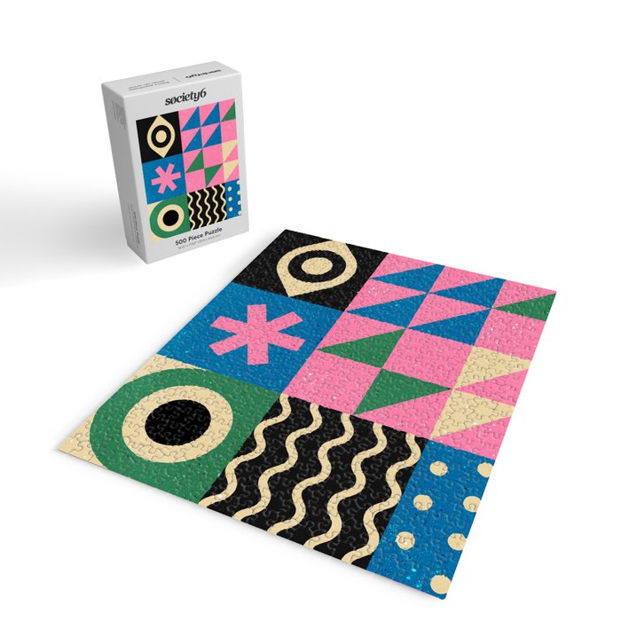 Funky Geometry Jigsaw Puzzle Gallery Image 2