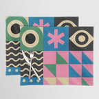 Funky Geometry Placemat Gallery Image 1