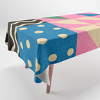 Funky Geometry Tablecloth Gallery Image 1