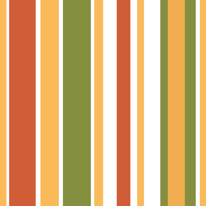 Retro Stripes - Mid Century Modern 50s 60s 70s Pattern in Green, Orange, Yellow, and White Coffee Mug Gallery Image 2