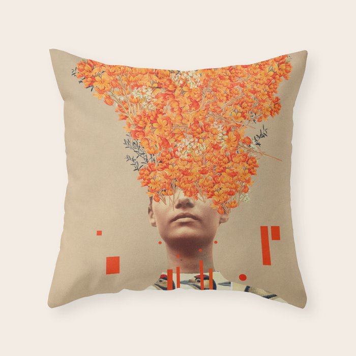 Bird Flight in Autumn Throw Pillow Gallery Image 6