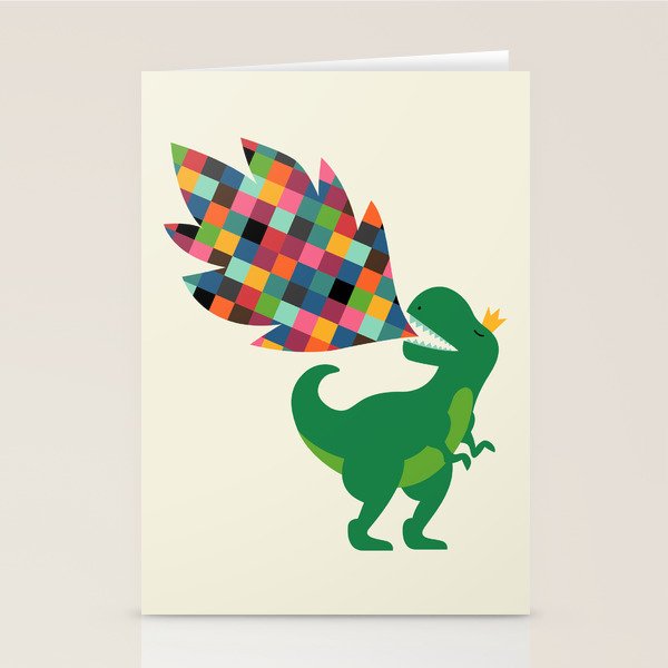 Rainbow Power Stationery Card Gallery Image 1