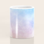 Pastel Rainbow Watercolor Clouds Coffee Mug Gallery Image 4