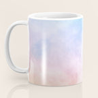 Pastel Rainbow Watercolor Clouds Coffee Mug Gallery Image 3