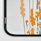 Orange Spring Bouquet on White Background #decor #society6 #buyart Laptop Sleeve Gallery Image 3