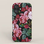 Red Floral Garden iPhone Case Gallery Image 1