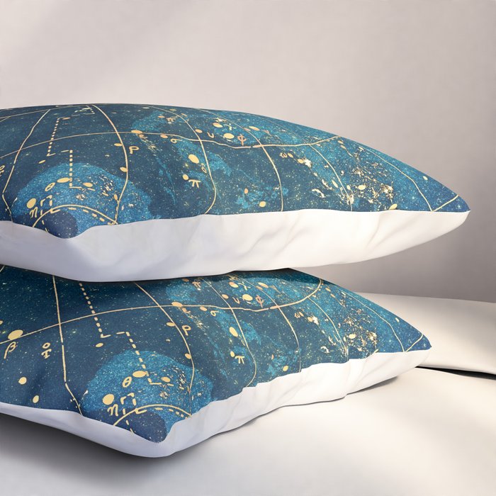 Star Map :: City Lights Pillow Sham Gallery Image 3