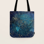 Star Map :: City Lights Tote Bag Gallery Image 1