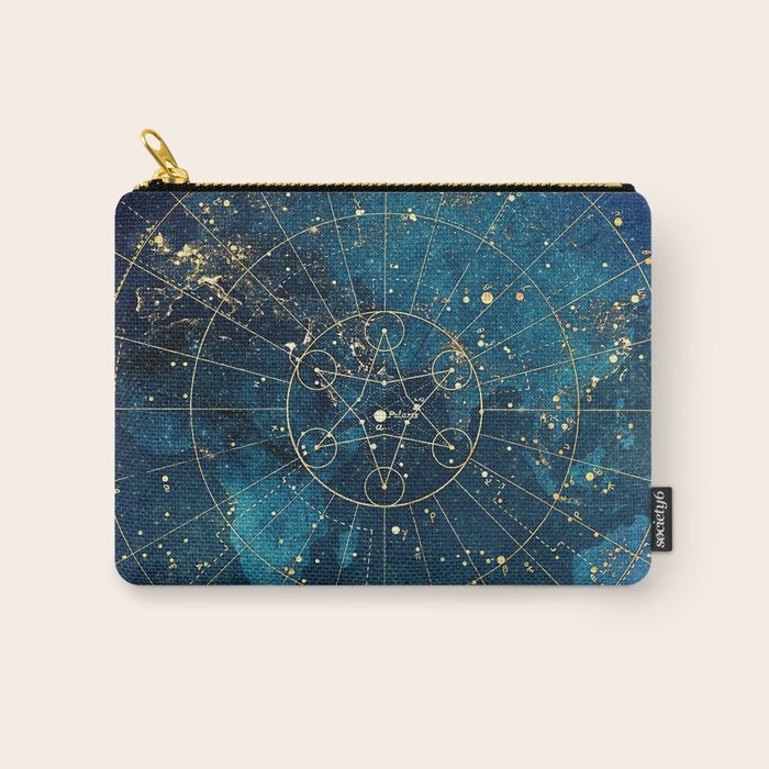Star Map :: City Lights Carry All Pouch Gallery Image 1