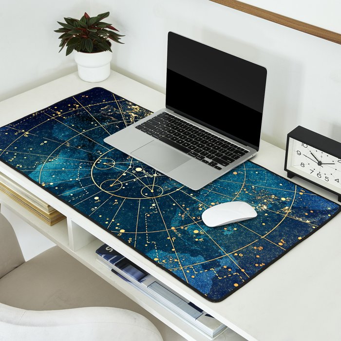 Star Map :: City Lights Desk Mat Gallery Image 2