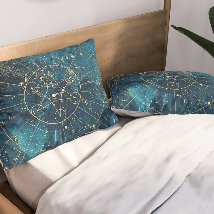Star Map :: City Lights Pillow Sham Gallery Image 2