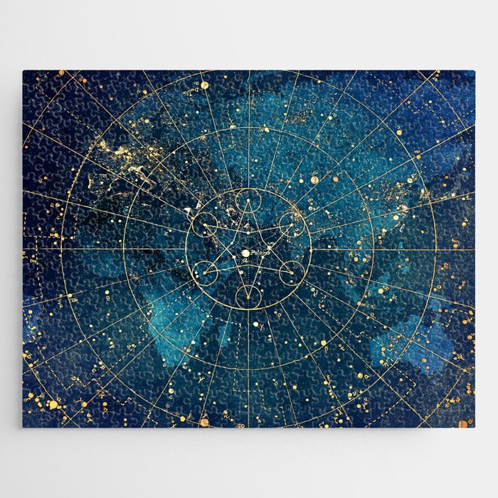 Star Map :: City Lights Jigsaw Puzzle Gallery Image 1