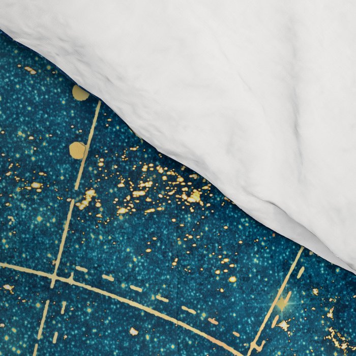 Star Map :: City Lights Comforter Gallery Image 4