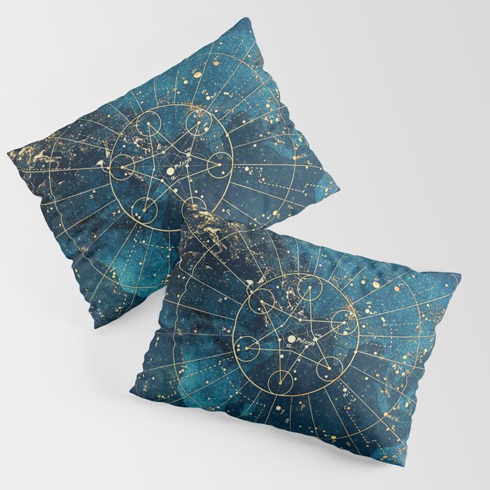 Star Map :: City Lights Pillow Sham Gallery Image 3