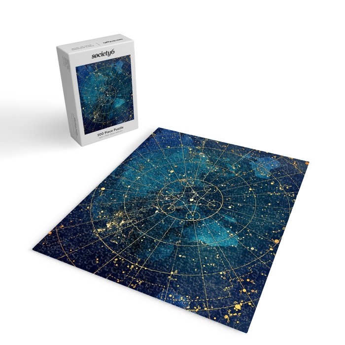 Star Map :: City Lights Jigsaw Puzzle Gallery Image 2