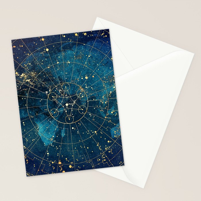 Star Map :: City Lights Stationery Card Gallery Image 2