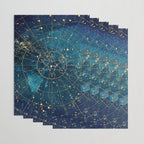 Star Map :: City Lights Wrapping Paper Gallery Image 3