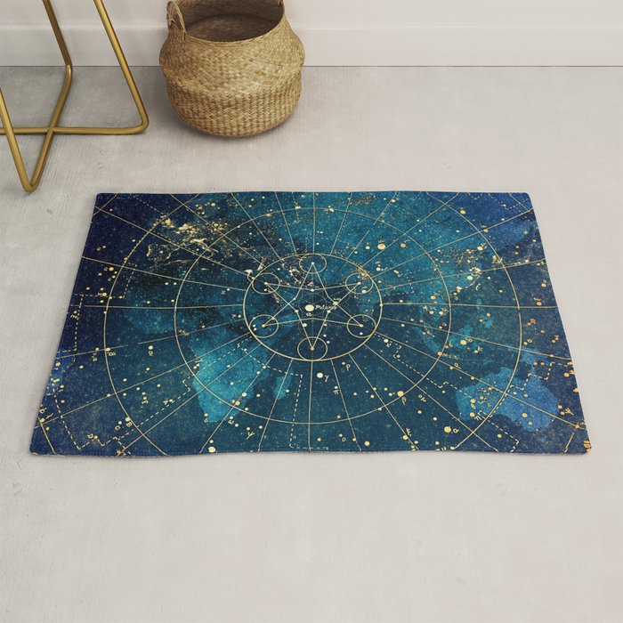 Star Map :: City Lights Rug Gallery Image 1