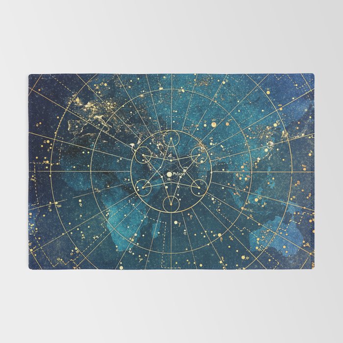 Star Map :: City Lights Rug Gallery Image 2