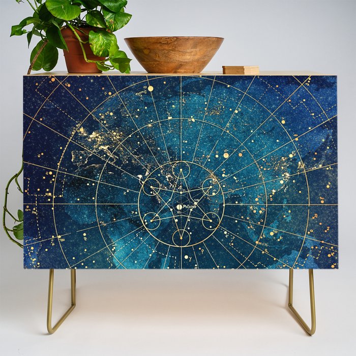 Star Map :: City Lights Credenza Gallery Image 1
