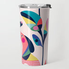 Pink Love Travel Mug Gallery Image 2