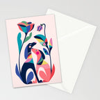 Pink Love Stationery Card Gallery Image 2