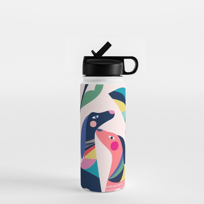 Pink Love Water Bottle Gallery Image 1
