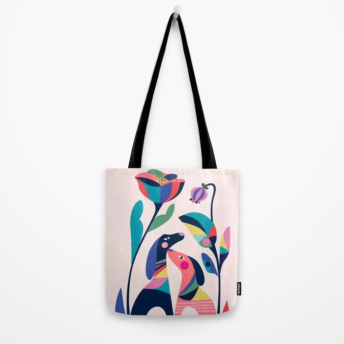 Pink Love Tote Bag Gallery Image 2