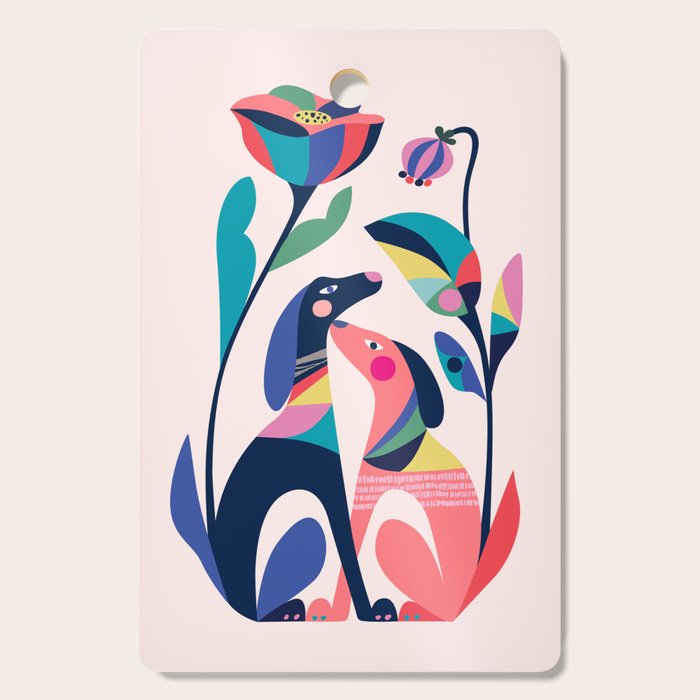 Pink Love Cutting Board Gallery Image 1