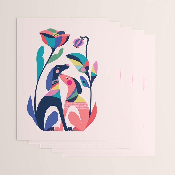 Pink Love Wrapping Paper Gallery Image 3