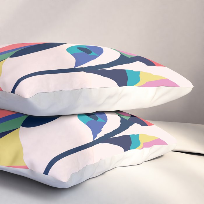 Pink Love Pillow Sham Gallery Image 3