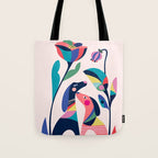 Pink Love Tote Bag Gallery Image 1