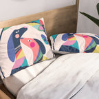 Pink Love Pillow Sham Gallery Image 2