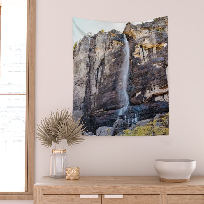 Bridal Veil Falls Wall Tapestry Gallery Image 2