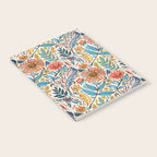 Vivid Colorful Art Nouveau Floral Notebook Gallery Image 2