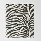 Tortoiseshell Zebra Throw Blanket Gallery Image 2